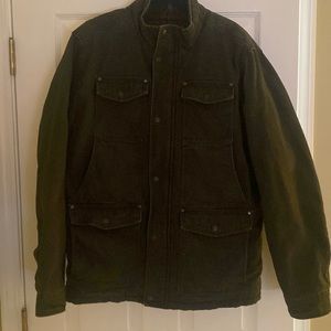 GH Bass utility jacket, dk green, thermal lining, Sz L